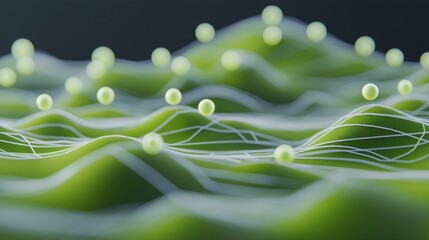 Aufkleber - Data-Driven Ecosystems Evolving in Digital Simulations with Networked Green Patterns