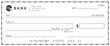 © bibin - Bank check, vector blank money cheque, checkbook template with guilloche pattern and fields. Currency payment coupon, money check background