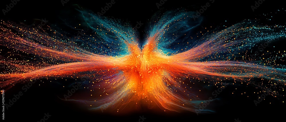 Human brain neurons firing electrical signals Stock Illustration ...