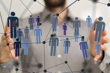 Poster - communication network digital group connect