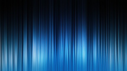 Poster - A gradient royal blue background transitioning into black at the edges.