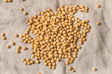 Sticker - Dry Organic Raw Soy Beans