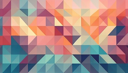 Canvas Print - abstract geometric background