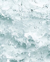 Poster - Dynamic water splash action natural setting abstract image calm environment close-up viewpoint
