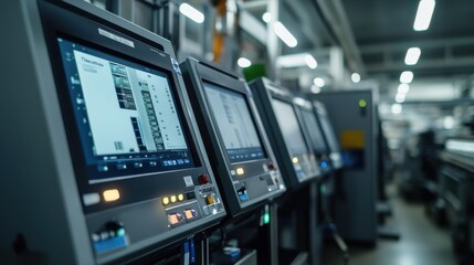 Poster - Digital Printing System with Live Status Monitors