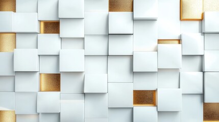 Poster - Featuring a minimalist design, this white wall with subtle gold accents offers a fresh and sophisticated space perfect for modern decor styles and artistic expressions.