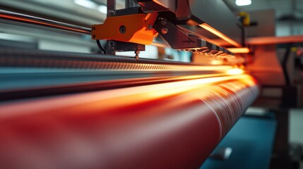 Poster - Professional Printing Equipment in Soft Lighting
