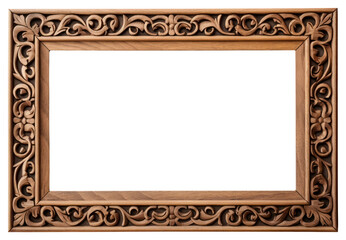Wall Mural - png wood blackboard photo frame.