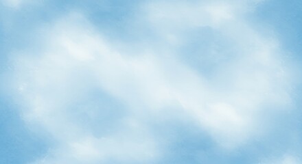Wall Mural - soft blue watercolor sky background - ethereal, serene, peaceful, dreamy, calming. a soft blue water