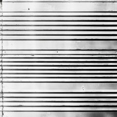 Poster - Textured black and white lines creating a modern abstract background.