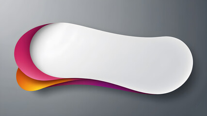 Fototapete - abstract web banner design template. Banner - Design Element