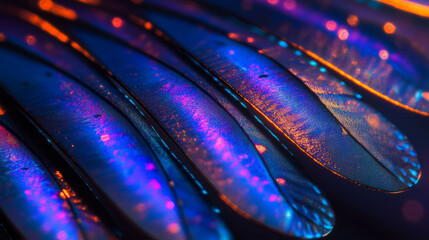 Poster - Intricate patterns of a butterfly wing: close-up nature study for design and inspiration
