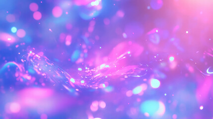 Poster - Dreamy background with blurred lights and lens flare for creative design