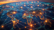 © Jack - Intricate global value chains connecting manufacturers, suppliers, and distributors across borders - conceptual illustration of international trade and supply chains