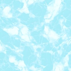 Wall Mural - light blue marble texture seamless pattern design digital surface interior design stone effect art