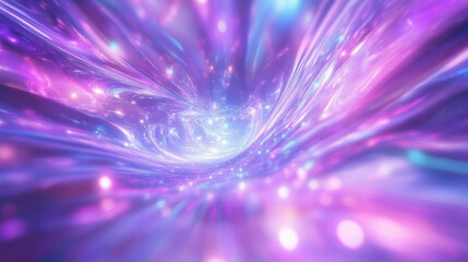 Poster - Glowing energy fields with vibrant cosmic swirls for abstract background design