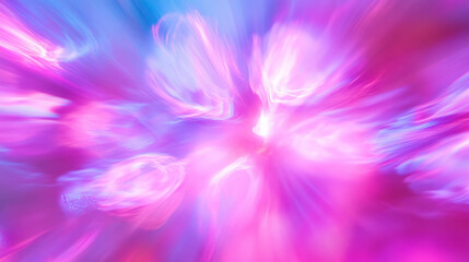 Poster - Vibrant glowing energy streams in abstract background for design projects