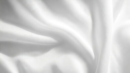 Poster - Elegant light grey fabric background with subtle weave for textiles and design