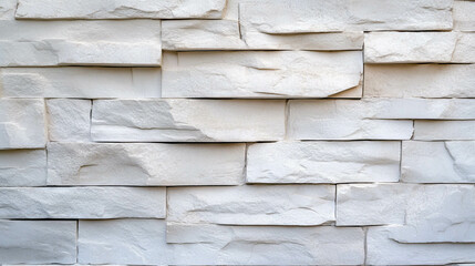 Poster - Light stone wall texture background for architectural design and creative projects
