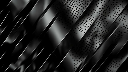 Poster - Modern industrial design with metallic mesh and sharp edges for creative backgrounds