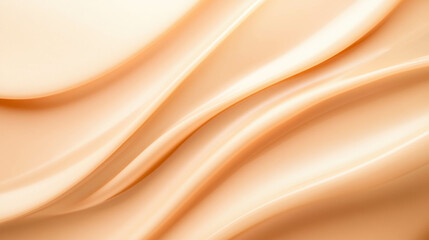 Poster - Smooth beige clay texture for background design and artistic projects