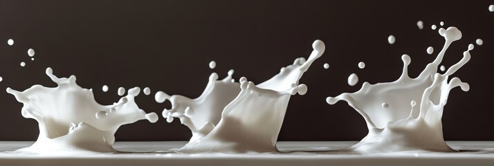 Poster - dynamic splash effects in graphic layouts for creative advertising campaigns