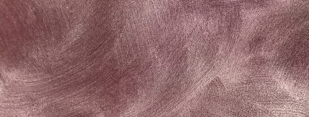 Wall Mural - texture artistic plaster dark brown and red colors. abstract art stucco background with pattern, mac