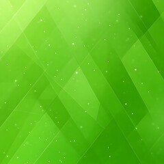 Poster - Abstract Green Geometric Background