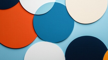 Poster - minimalist pastel geometric abstract wallpaper texture background soft elegant and vibrant digital w
