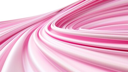 Poster - Abstract Pink Swirling Silk Fabric Texture Background Design Elegant Flowing Waves Soft Curves Digital Art Illustration