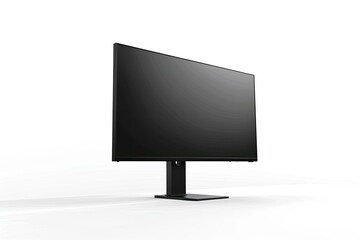 Poster - Realistic Pc Monitor Isolated on White BackgroundFit Element for Electronic Scenes Project