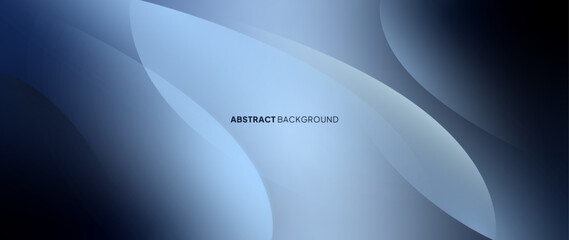 Poster - abstract background with overlapping objects forming a beautiful pattern. vector template for digita