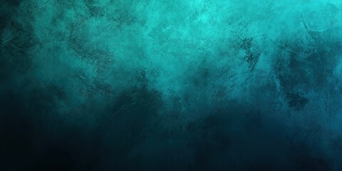 Aufkleber - Black dark blue green teal mint turquoise abstract modern background. Color gradient hombre. Noise grain mesh. Light glow neon metal metallic effect. Line wave.Technology science concept. 8k image