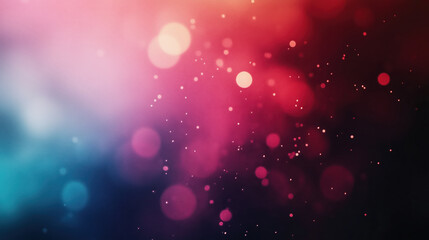 Wall Mural - Bokeh lights in pink and blue colors. Abstract background concept