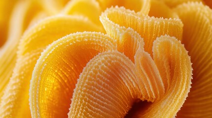 Poster - Soft Fabric Creases in Natural Light Macro Photography