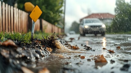Poster - Advanced IoT driven flood monitoring and water drainage system that leverages sensor technology data analytics and automation to rapidly detect respond and mitigate water related emergencies