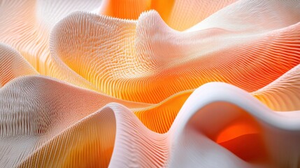 Poster - Warm 3D Artwork with Textured Style and Light Display