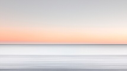 Poster - minimalist landscape photography, open horizon, soft pastel sky, serene nature, no human presence, subtle gradients, natural simplicity, calm atmosphere, visual poetry, artistic framing