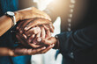 © peopleimages.com - Teamwork, meeting and hands of business people in stack for support, collaboration and solidarity. Professional, corporate and closeup of workers together for agreement, company growth or partnership