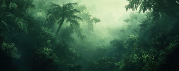  Enigmatic Rainforest: A Misty Green Paradise