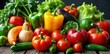 © OneWayPhoto - Colorful vegetable medley, crunchy, fresh, mixed