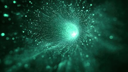 Poster - design abstract blank green background illustration light shape, texture template, space element design abstract blank green background