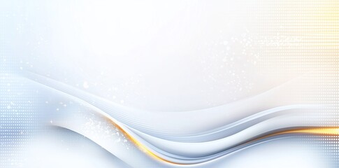 Poster - A smooth and abstract background featuring flowing lines and a soft color palette. Ideal for websites, presentations, and creative projects looking for a modern aesthetic.