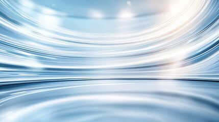 Poster - A smooth, flowing background with soft curves and a radiant glow. Ideal for showcasing products, branding, or creating an atmospheric feel for visual projects.
