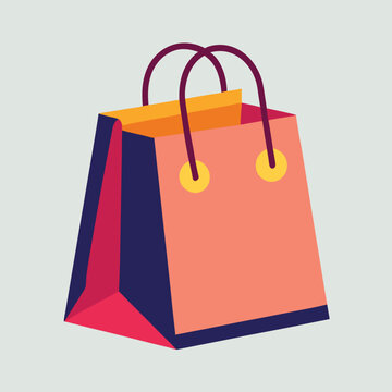 shopping bag vector
