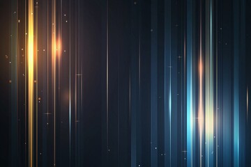 Poster - A vibrant abstract background featuring dynamic light streaks in varying colors