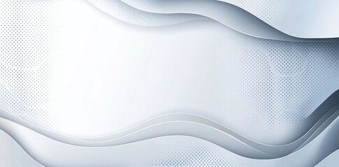 Poster - An abstract background featuring smooth curves and light waves. The design uses soft colors and a subtle dotted texture, perfect for modern web and graphic design projects.