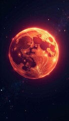 softly glowing celestial body in the dark vastness of space, cosmos, galaxy formation, astronomy