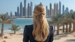 © Armaya - Woman admires Dubai skyline