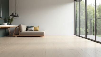 Poster - Spc Flooring. Room has couch and table in it